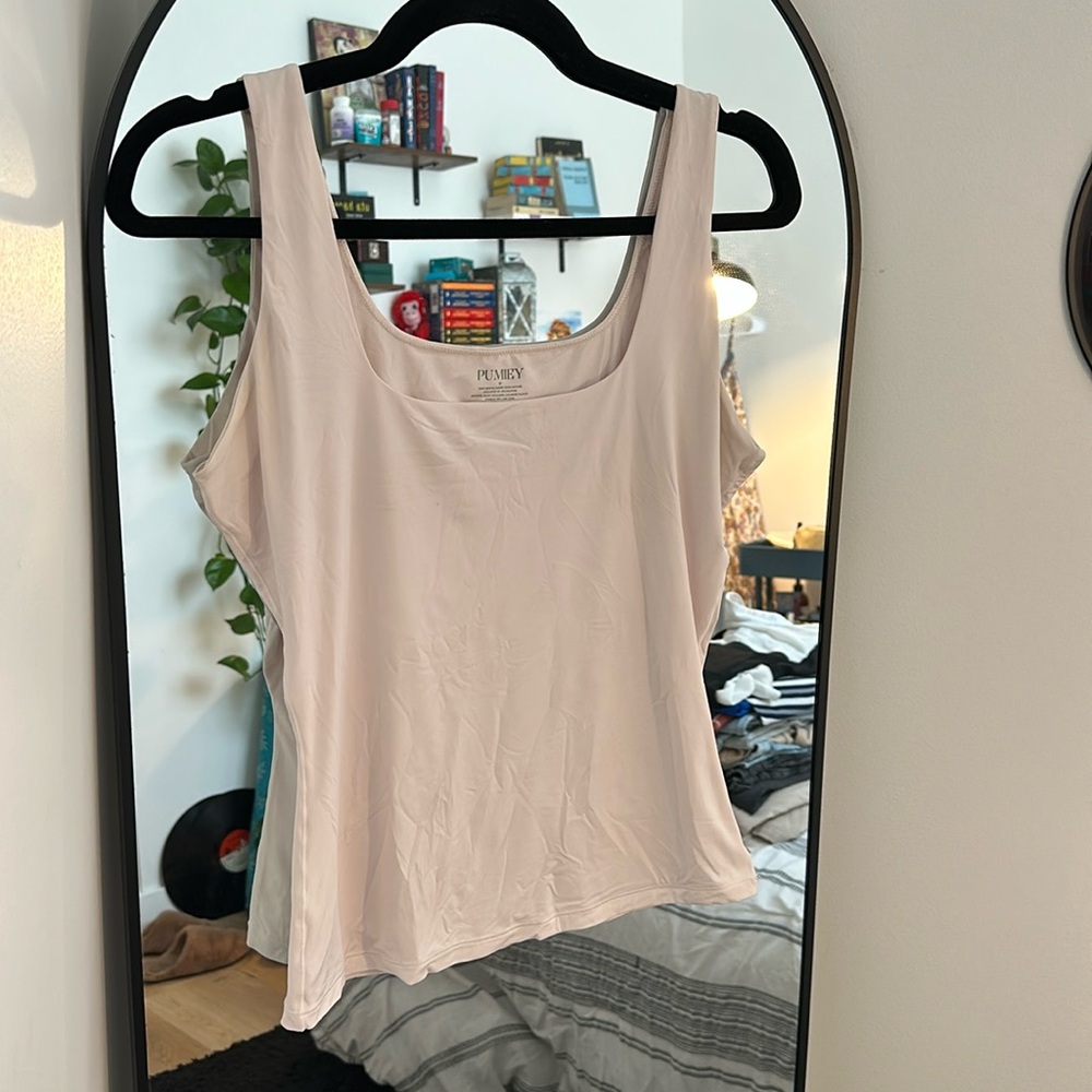 Pale pink tank